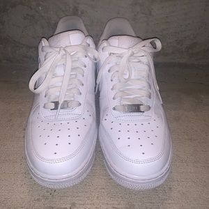 White Air Force ones